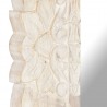 Espejo de madera maciza de mango blanco 80x50 cm 5