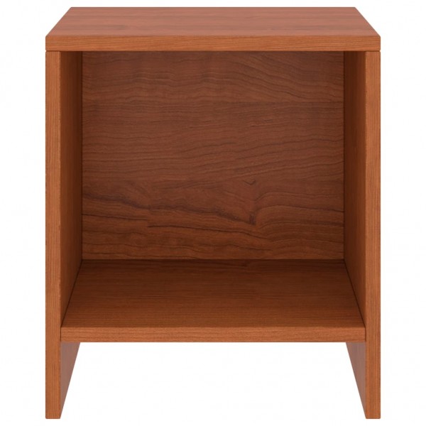 Mesas de cabeceira 2 pcs 35x30x40 cm pinho maciço castanho mel M 3