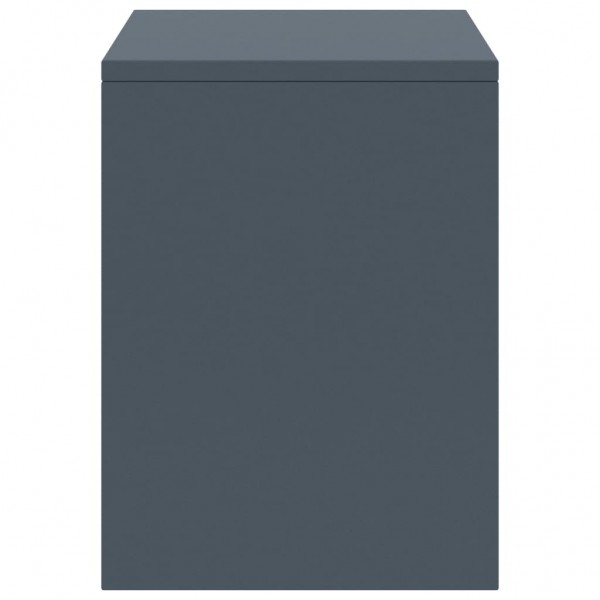 Mesas de cabeceira 2 pcs 35x30x40cm pinho maciço cinzento-claro M 4