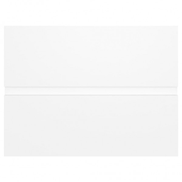 Armario para lavabo madera contrachapada blanco 60x38.5x45 cm M 4