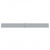 Toldo lateral retráctil para patio gris antracita 140x1200 cm 1