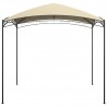 Gazebo 3x3x2.65 m 180 g/m² creme 3