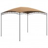 Gazebo 3x4x2.65 m 180 g/m² cinzento-acastanhado 1
