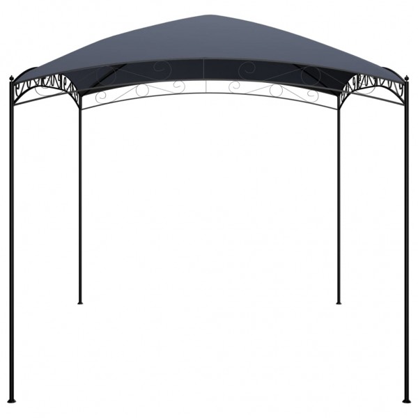 Cenador gris antracita 3x4x2.65 m 180 g/m² M 3