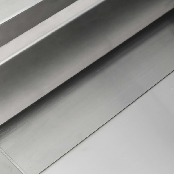 Cascata com luzes LED 45x34x14 cm aço inoxidável 304 M 4