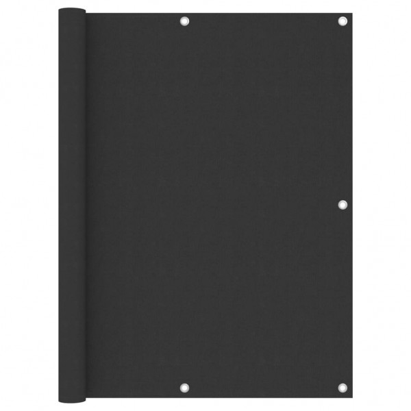 Toldo para balcón tela oxford gris antracita 120x500 cm D