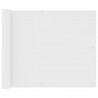 Tela de varanda 75x400 cm tecido Oxford branco 1