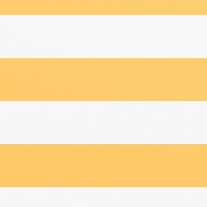 Tela de varanda 120x600 cm tecido Oxford branco e amarelo H