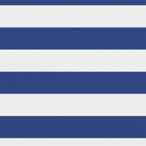Tela de varanda 90x400 cm tecido Oxford branco e azul H