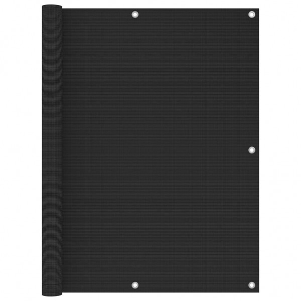 Toldo para balcón HDPE 120x500 cm gris antracita D