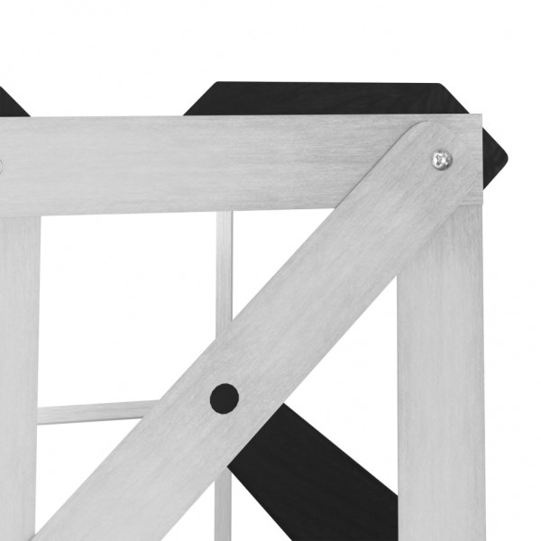 Botellero para 72 botellas madera maciza de pino negro M 4