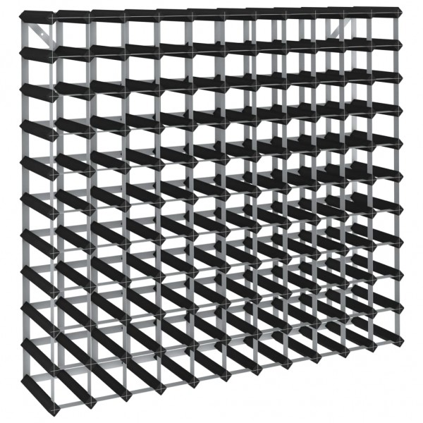 Botellero para 120 botellas madera maciza de pino negro M 2