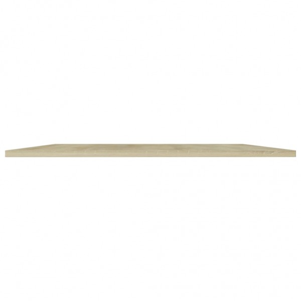 Estante estantería 4 uds contrachapada roble Sonoma 80x20x1.5cm M 3