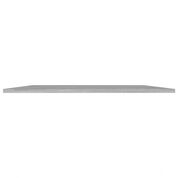 Estante estantería 4uds contrachapada gris hormigón 80x20x1.5cm M 3