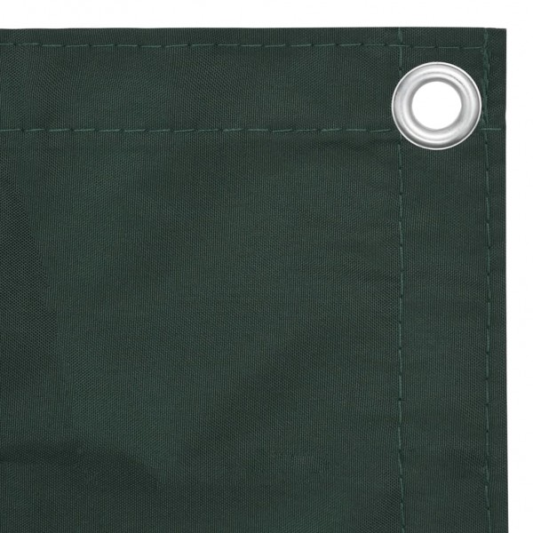 Tela de varanda 75x500 cm tecido Oxford verde-escuro M 3