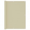 Tela de varanda 120x600 cm tecido Oxford creme 1