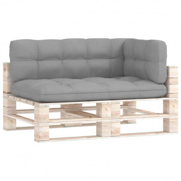 Acessórios para paletes 3 unidades de tecido cinza M 2