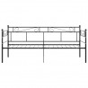 Sofá-cama 90x200 cm metal preto 4