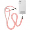 Cordão de pingente COOL Universal com Smartphone rosa Cartão 1