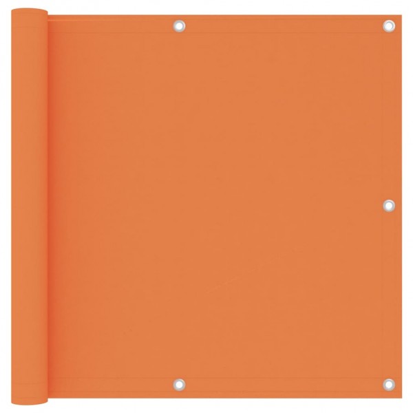 Toldo para balcón tela oxford naranja 90x300 cm D
