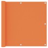 Tela de varanda 90x500 cm tecido Oxford laranja 1