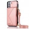 Carcasa COOL para Samsung G996 Galaxy S21 Plus Colgante Wallet Rosa 1