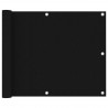 Tela de varanda 75x600 cm tecido Oxford preto 1