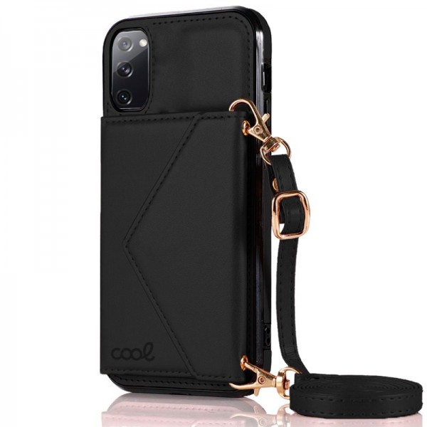 Carcasa COOL para Samsung G780 Galaxy S20 FE Colgante Wallet Negro D