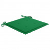 Almofadões p/ cadeiras de jardim 4 pcs tecido oxford verde 3