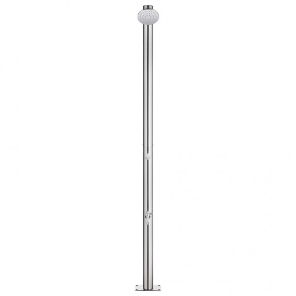 Chuveiro de jardim 215 cm aço inoxidável M 4