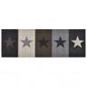 Alfombra de cocina lavable Star 45x150 cm 1