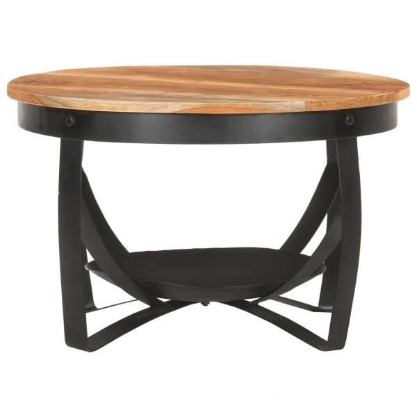 Mesa de centro Ø68x43 cm madeira de acácia maciça M 3