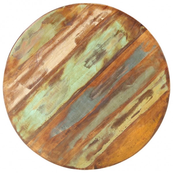 Mesa de centro de madera maciza reciclada Ø68x43 cm M 4