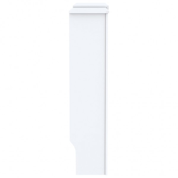 Cobertura de radiador MDF 205 cm branco M 4