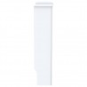 Cubierta para radiador MDF blanco 205 cm 4