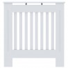 Cubierta para radiador MDF blanco 78 cm 3