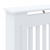 Cubierta para radiador MDF blanco 78 cm 5