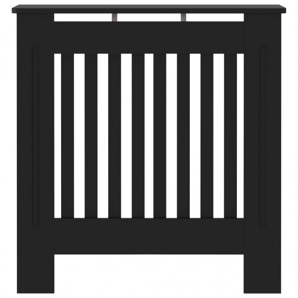 Cobertura de radiador MDF 78 cm preto M 3