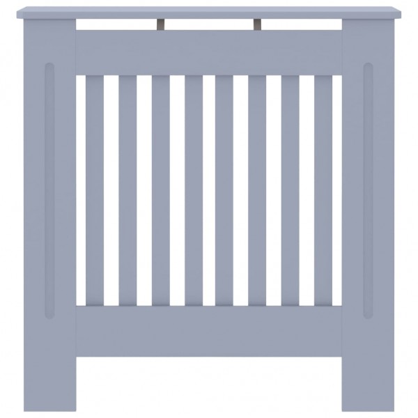 Cubierta para radiador MDF gris 78 cm M 3
