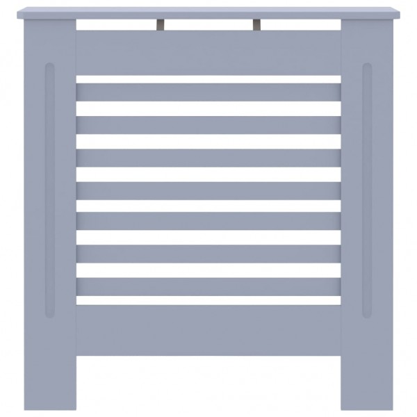 Cobertura de radiador MDF 78 cm cinzento M 3