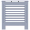 Cobertura de radiador MDF 78 cm cinzento 3