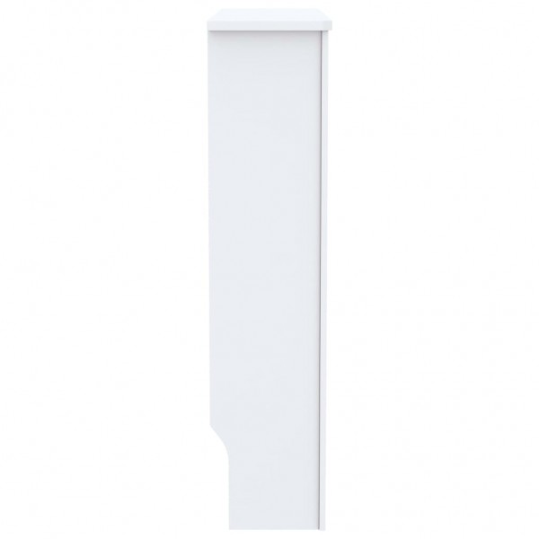 Cubierta para radiador MDF blanco 78 cm M 4
