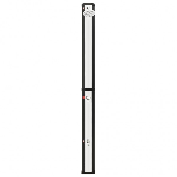 Chuveiro solar de exterior c/ cabeça e torneira 35 L M 4