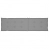 Cojín para tumbona gris (75+105)x50x3 cm 3