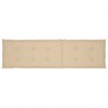 Cojín para tumbona beige (75+105)x50x3 cm 3