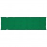 Cojín para tumbona verde (75+105)x50x3 cm 1