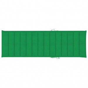 Almofadão p/ espreguiçadeira 200x60x3 cm tecido oxford verde H