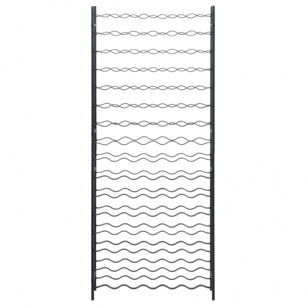 Botellero para 96 botellas hierro negro M 3