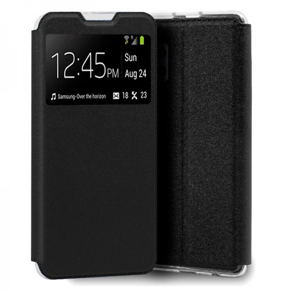 Funda COOL Flip Cover para Samsung A325 Galaxy A32 4G Liso Negro D