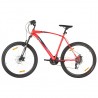 Bicicleta de montanha 21 velocidades roda 29 53 cm vermelho 1